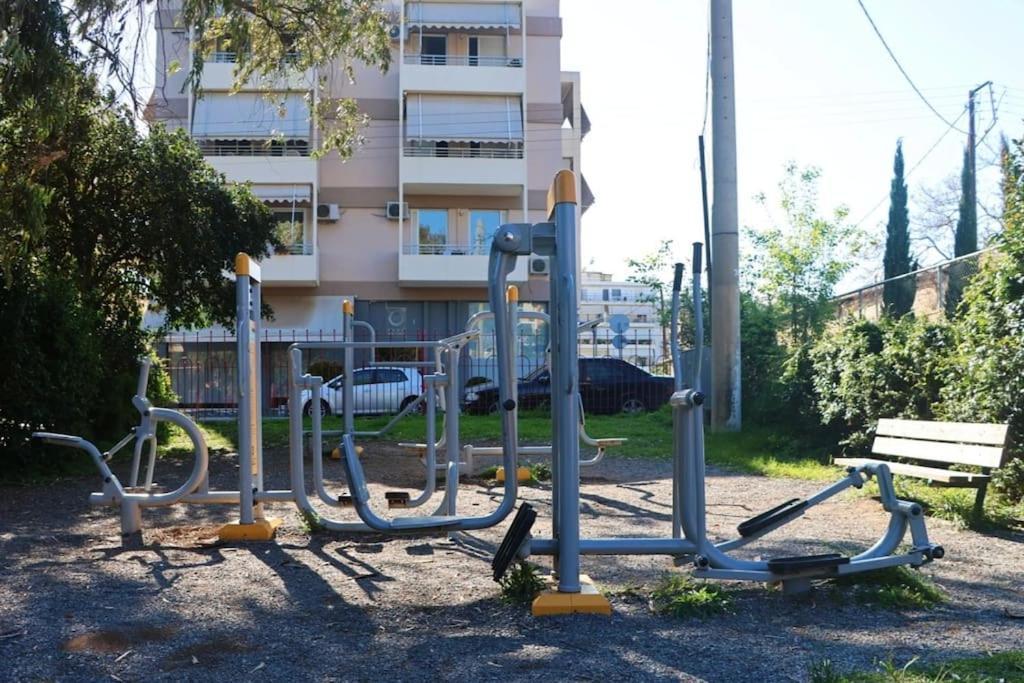 Δίπλα Στο Πάρκο Leilighet Kalamáta Eksteriør bilde